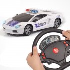1:24 2.4g Wireless Remote Control Car Simulation Steering Wheel Gravity Sensing Rc Car Gifts For Kids 1:24