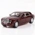 1 24 Alloy Car Model Simulation SUV with Light Sound Pull Back Trunk Doors Open black