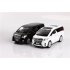 1 24 Alloy Car Model Simulation Metal Vehicle with Light Sound Doors Trunk  Engine Hook Open Classic SUV for Collection Decoration black