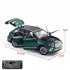 1 24 Alloy Car Model Compatible for Bentley Bentayga Simulation Pull Back Car Ornaments Green
