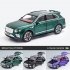 1 24 Alloy Car Model Compatible for Bentley Bentayga Simulation Pull Back Car Ornaments Purple