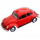 1 24 Alloy Simulation Car Off road Vehicle with Light Sound Doors Open Delicate Collection red