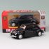 1 24 Alloy Simulation Car Off road Vehicle with Light Sound Doors Open Delicate Collection black