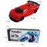 1 24 Deformation Remote Control Car Electric Robot Children Toy Gift red 1 24