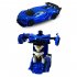 1 24 Deformation Remote Control Car Electric Robot Children Toy Gift blue 1 24