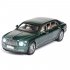 1 24 High Simitation Car for Bentley Mulsanne Extended Edition Alloy Metal Vehicle Model Toys With Sound Light Open Doors black