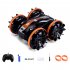 1 24 Jjrc Q113 2 4ghz Radio Control Vehicle Toys 4wd 360 Rotate RC Stunt Flip Car Water Land Drift Amphibious Car Blue