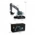 1 24 RC Alloy Engineering Vehicle 9 channel Simulation Excavator Dump Truck Model 668 alloy dump truck