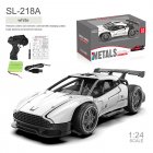 1:24 RC Racing Car 4CH 2WD High Speed 15km/h Alloy Remote Control Car For Boys Girls Birthday Christmas Gifts