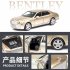 1 24 Simulation Alloy Car Sound and Light Pull Back Mini Car Decoration Gifts for Children Gold