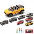 1 24 Suv Alloy Pull back Car With Light Sound Effect Hard Top Convertible Off road Vehicle Toys Model Ornaments H2271