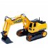 1 26 2 4GHz Wireless Electric Remote  Control  Excavator  Toys Simulation Engineering Vehicle Model Children Boys Birthday Gifts Remote control excavator