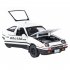 1 28 Alloy Car Model with Sound Light Ae86 Simulation Pull Back Car Model Ornaments
