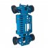 1 28 Mini Q Metal RC Car Frame Upgrade Parts with Differential Tire default
