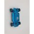1 28 Mini Q Metal RC Car Frame Upgrade Parts with Differential Tire default