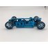 1 28 Mini Q Metal RC Car Frame Upgrade Parts with Differential Tire default