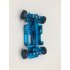 1 28 Mini Q Metal RC Car Frame Upgrade Parts with Differential Tire default