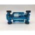1 28 Mini Q Metal RC Car Frame Upgrade Parts with Differential Tire default