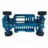 1 28 Mini Q Metal RC Car Frame Upgrade Parts with Differential Tire default