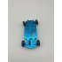 1 28 Mini Q Metal RC Car Frame Upgrade Parts with Differential Tire default