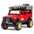 1 28 Simulation SUV Car Model Light Sound 6 Doors Open Alloy Pull Back Auto Toy Collection red