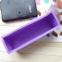 1 2L Rectangle Loaf Toast Bread Pastry Cake Soap Silicone Mold Pan Mould Tin   Color Random