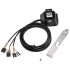 1 2m Desktop Computer Pc Power On off Reset Button Switch Cable Block Extender Black