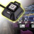 1 2m Desktop Computer Pc Power On off Reset Button Switch Cable Block Extender Black