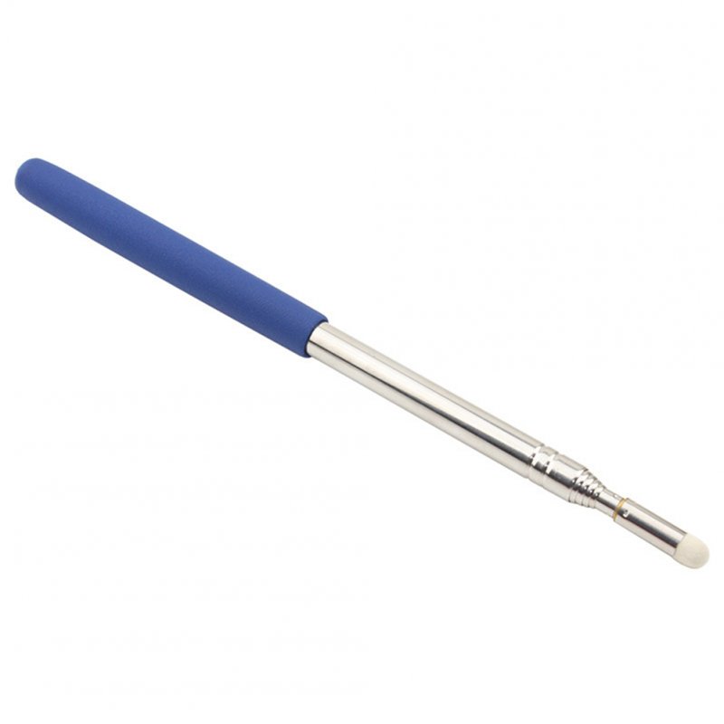 1.2m Stainless steel Electronics Whiteboard Pointer Pen Touch Screen Special-purpose Teacher Pointer blue_1.2 meters
