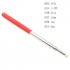 1 2m Stainless steel Electronics Whiteboard Pointer Pen Touch Screen Special purpose Teacher Pointer Orange 1 2 meters