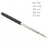 1 2m Stainless steel Electronics Whiteboard Pointer Pen Touch Screen Special purpose Teacher Pointer black 1 2 meters