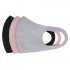 1 3 5 10pcs Face Mask Three Layer Washable Breathable Reusable Windproof Dustproof Sponge Mask Gray 1PC