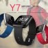 1 3 Inch Color Screen Exercise Heart Rate Blood Pressure Sleep Detection Call Alert Smart Bracelet Red silicone strap
