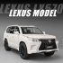 1 32 570 Alloy Pull Back Car Toys Simulation Off road Vehicle Model Ornaments Children Gifts Black