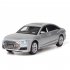 1 32 Alloy Car Model Collectiion 6 Openable Doors Return Power Music Light Toy Silver