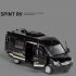 1 32 Alloy Pull Back Rv Car Ornaments with Sound Light Simulation Car Model Toys White