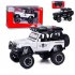 1 32 Alloy Pull back Police Car Diecast Off road Vehicle With Sound Light Openable Door Christmas Birthday Gifts For Boys Girls VB32338 black