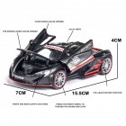 1:32 Alloy Simulate Racing Car Model Toy with Light Sound Function for McLaren P1 (Box Packing) black