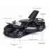 1 32 Alloy Sports Car Toys Simulation Pull Back Car Model Ornaments with Sound Light Red