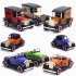 1 32 Classic Ford Retro Vintage Cars Alloy Car Model with Sound Light Convertible Car Toy  Convertible classic car orange