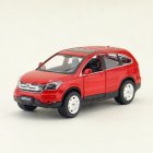 1 32 DieCast Model Japan Honda CR V  CRV  SUV Sound   Light Educational Toy Car for children s gift or collection Pull back