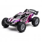 1 32 Mini RC Car 4CH High Speed 25KM H Off Road Vehicle Remote Control Car Model for Birthday Gifts S638 Purple
