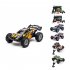 1 32 Mini RC Car 4CH High Speed 25KM H Off Road Vehicle Remote Control Car Model for Birthday Gifts S801 Orange