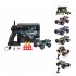 1 32 Mini RC Car 4CH High Speed 25KM H Off Road Vehicle Remote Control Car Model for Birthday Gifts S801 Orange