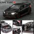 1 32 Pull Back Alloy Car Modeling Door Open Light Sound Toy for Civic TYPE Collection  black