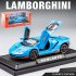 1 32 Pull Back Car Model with Sound Light Compatible for Lambo Lp770 780 Alloy Car Model Ornament Blue
