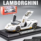 1:32 Pull Back Car Model with Sound Light for Lambo Lp770/780 Alloy Car Model