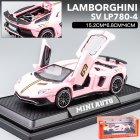 1:32 Pull Back Car Model with Sound Light for Lambo Lp770/780 Alloy Car Model