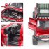1 32 Simulated Raptor F150 Acousto Optic Resilient Alloy Model Car Children Toy for Ornament red
