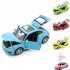 1 32 Simulation Alloy Car Model With Base Die cast Pull back Vehicle With Light Sound Openable Door Christmas Gifts For Boys Girls Pink